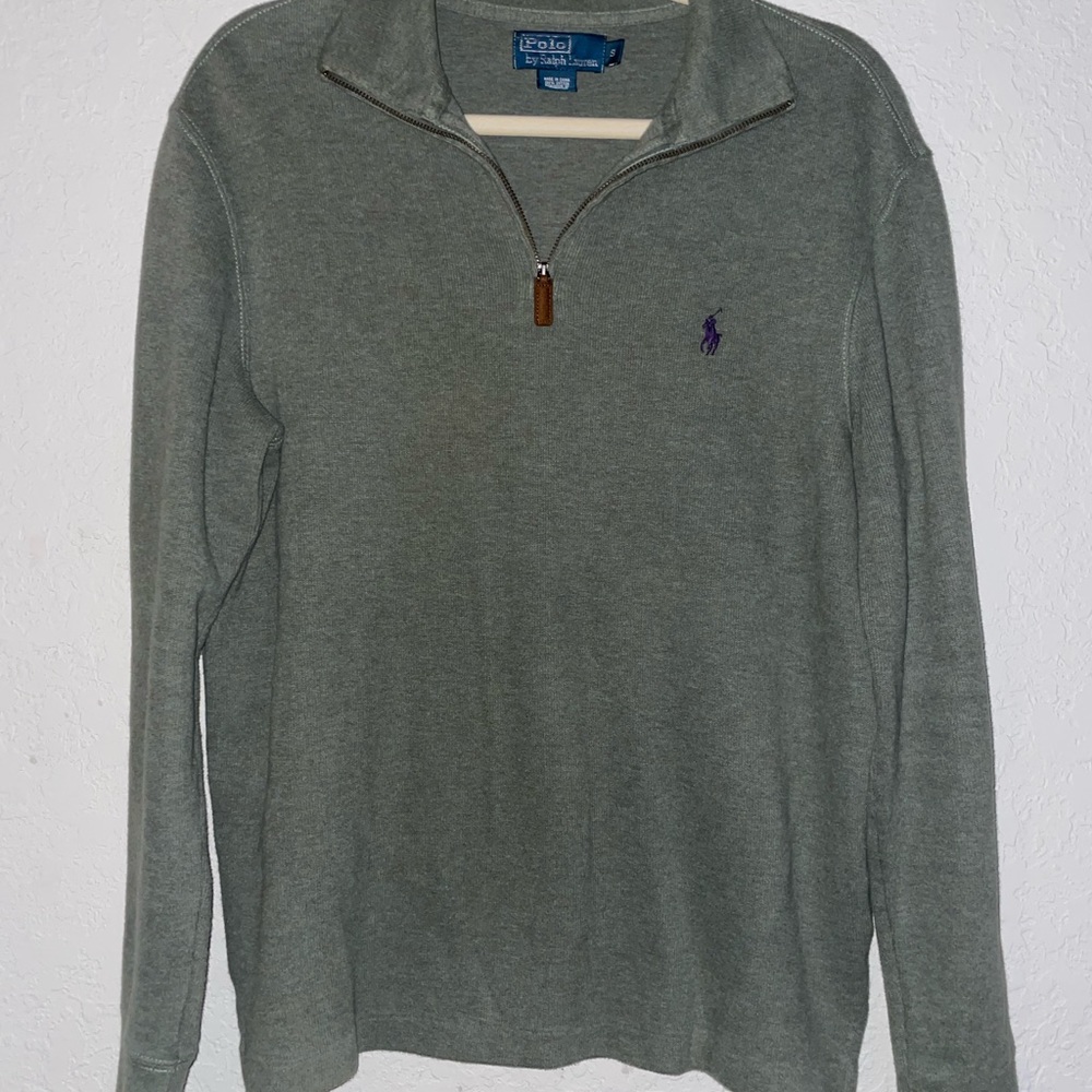 Ralph Lauren polo half zip sweater